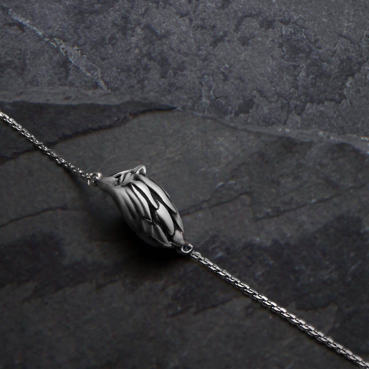 Bransoleta srebrna Freedom