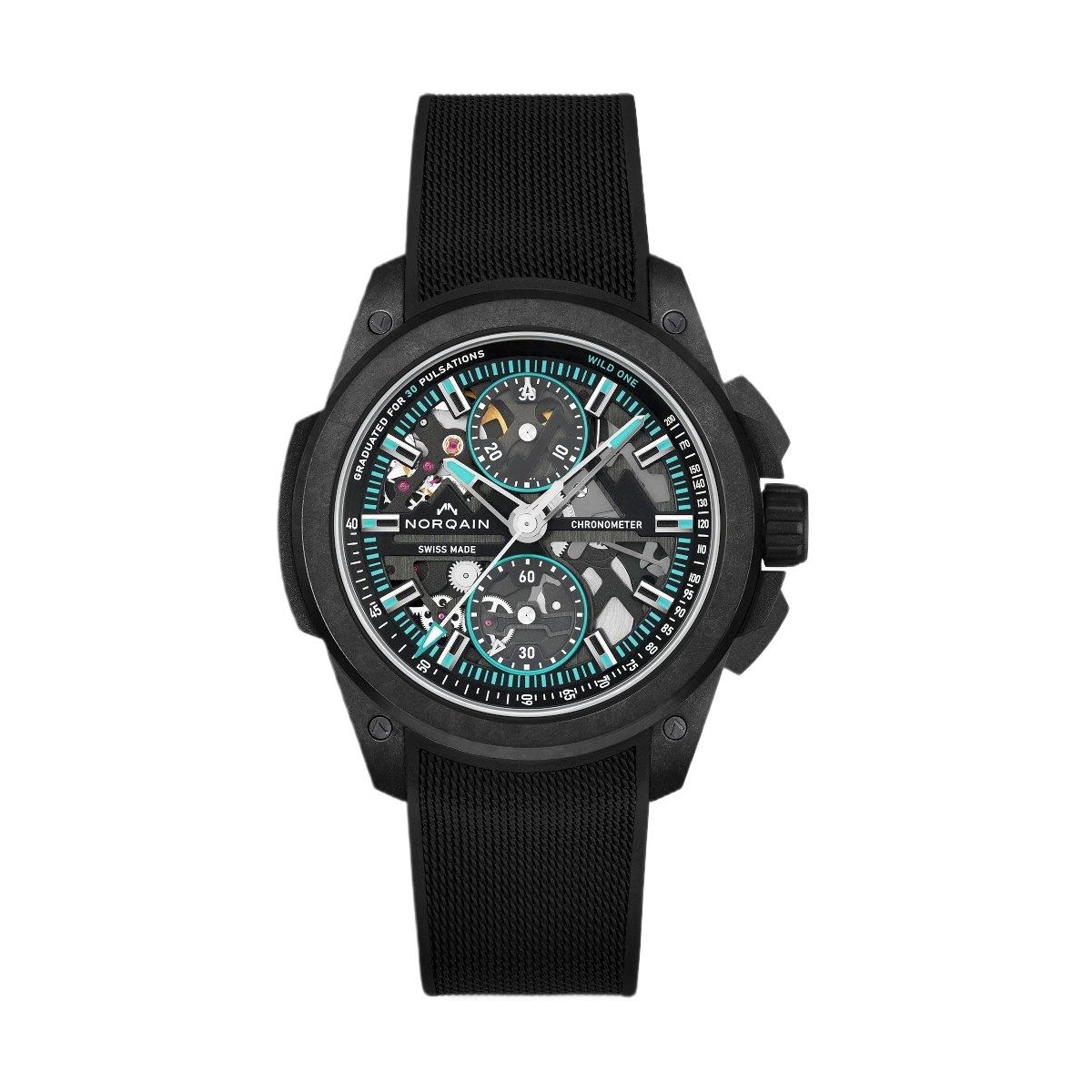 ZEGAREK NORQAIN WILD ONE SKELETON CHRONO