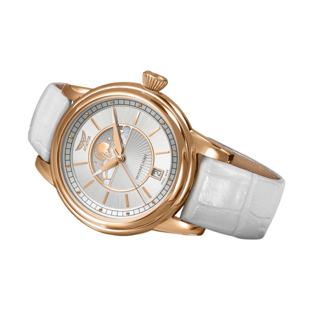 ZEGAREK AVIATOR DOUGLAS MOONFLIGHT