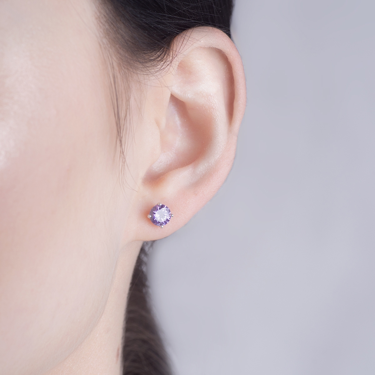 Kolczyki srebrne z cyrkoniami