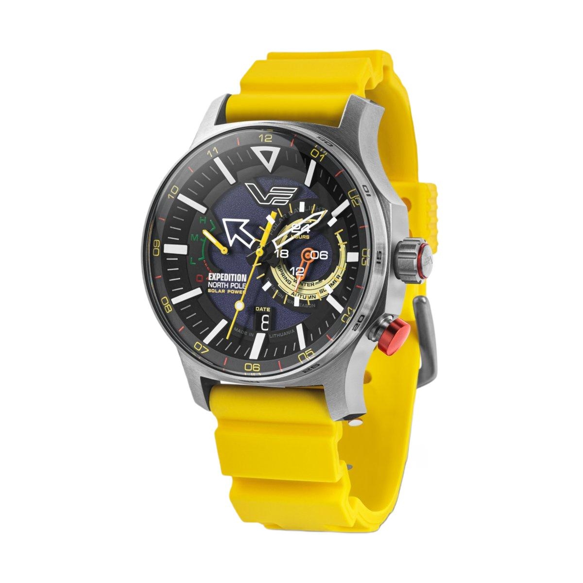 ZEGAREK VOSTOK EUROPE EXPEDITION NORTH POLE 1 POLAR LEGEND SOLAR