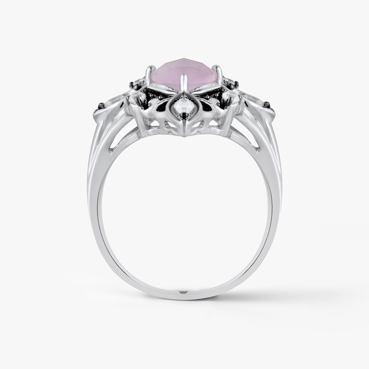 Pierścionek srebrny Royal Star