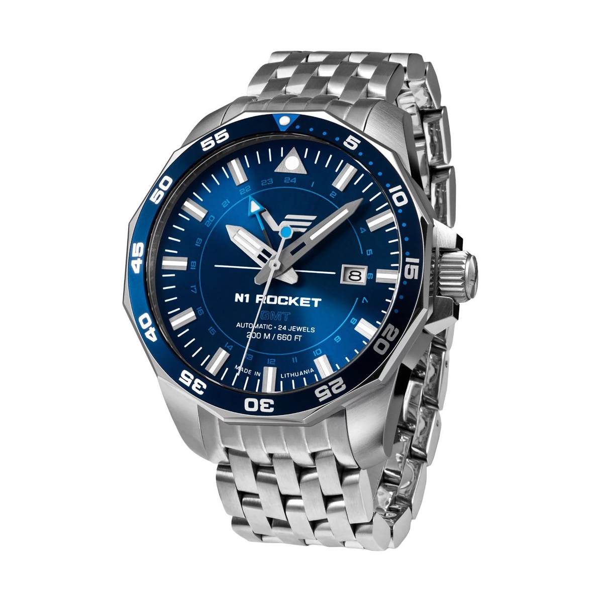 ZEGAREK VOSTOK EUROPE ROCKET N-1 AUTOMATIC GMT