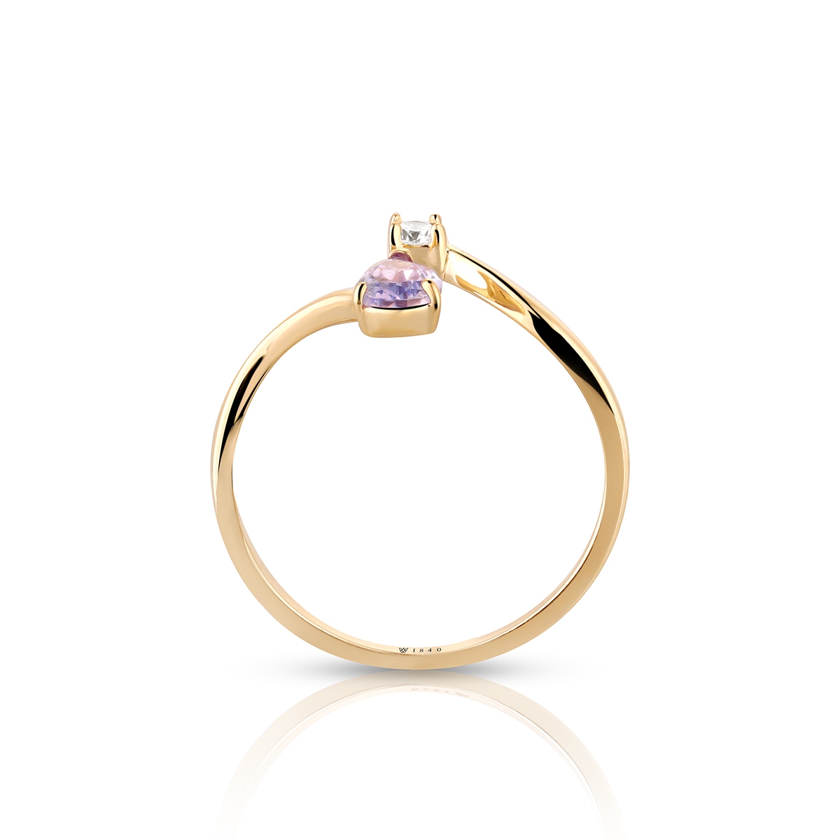 Pierścionek złoty Lollipop