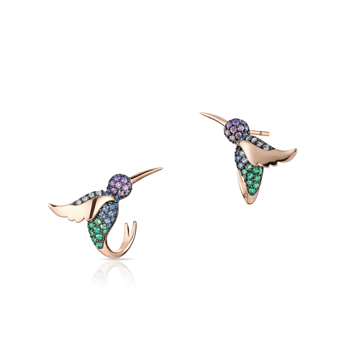 Kolczyki srebrne Preludium