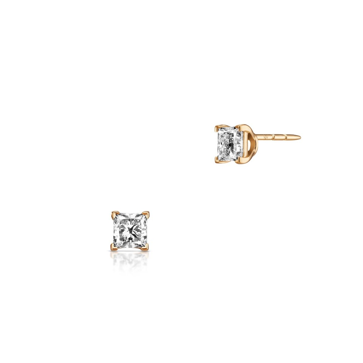 Kolczyki złote Niezwykły