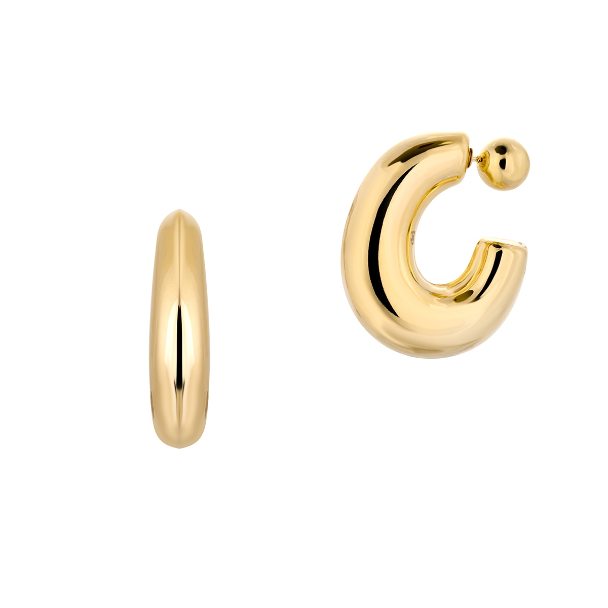 Kolczyki pozłacane Picky Pica