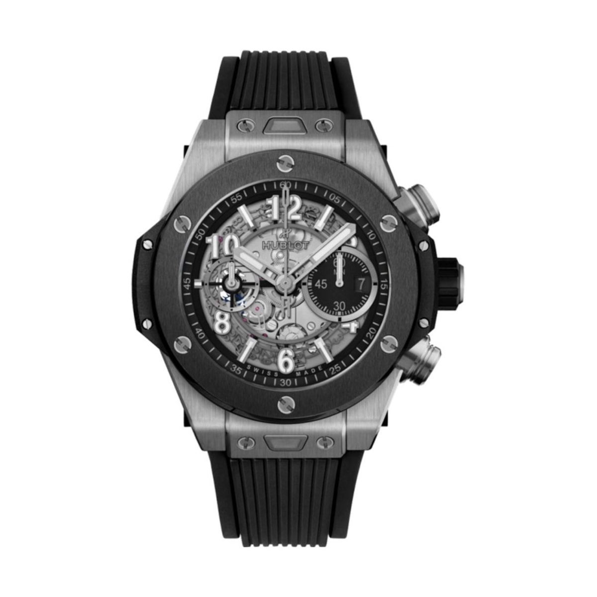 ZEGAREK HUBLOT BIG BANG UNICO TITANIUM CERAMIC CHRONOGRAPH