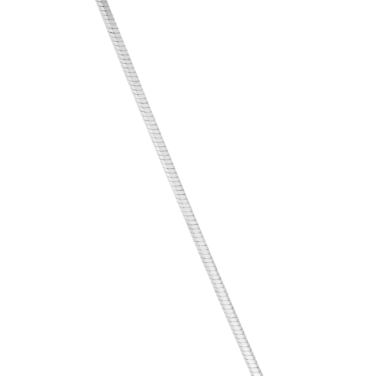 Łańcuszek srebrny żmijka