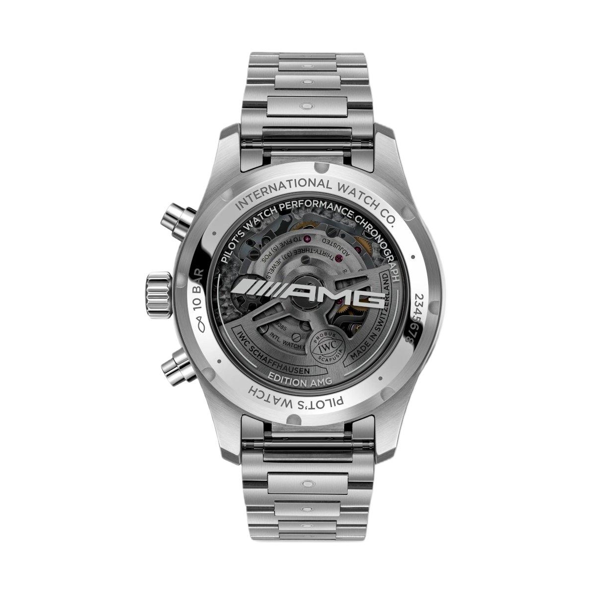 ZEGAREK IWC SCHAFFHAUSEN PILOT'S PERFORMANCE CHRONOGRAPH AMG