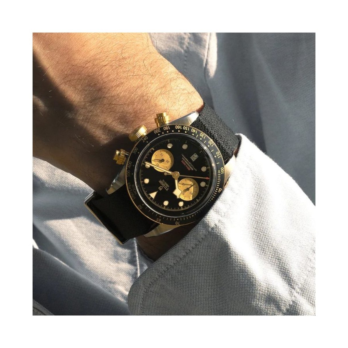 TUDOR BLACK BAY CHRONO S&G