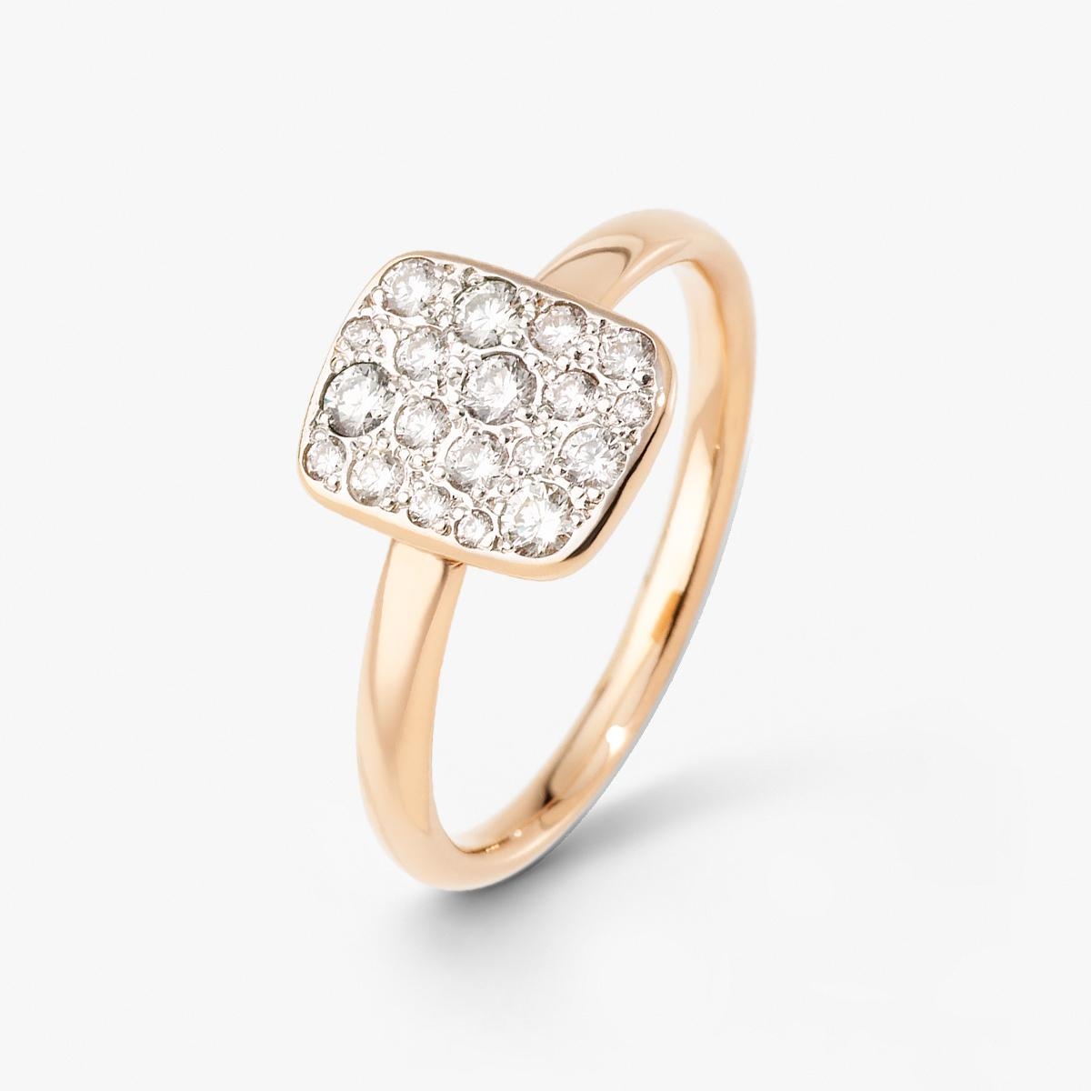 Pierścionek złoty POMELLATO