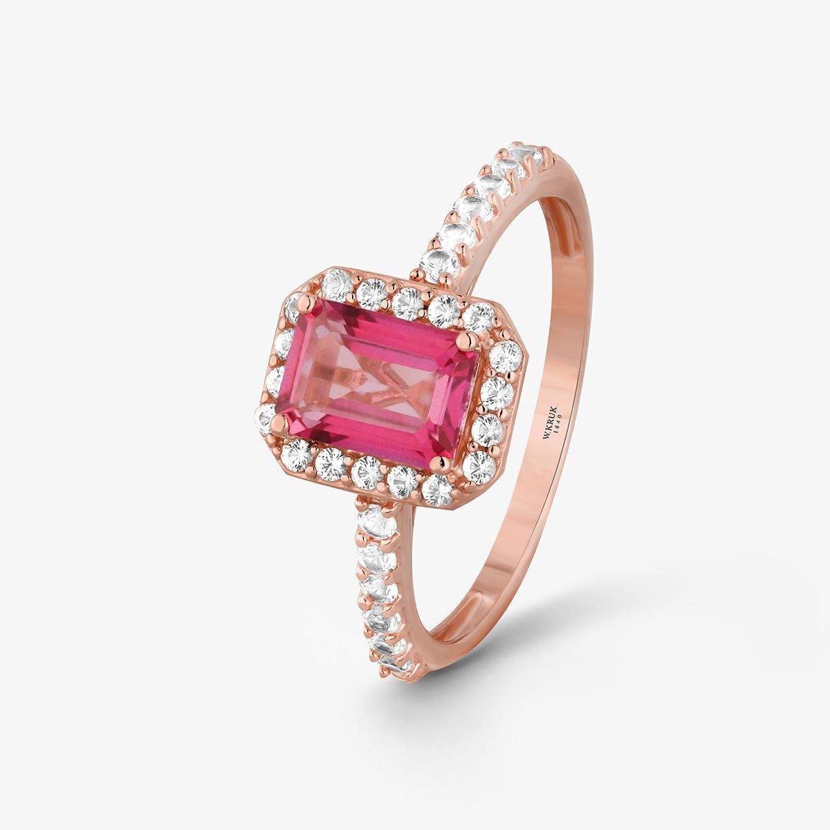 Pierścionek złoty Diva