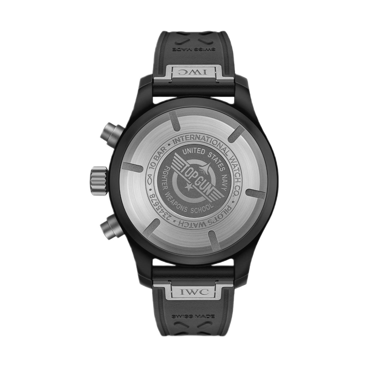 ZEGAREK IWC SCHAFFHAUSEN PILOT'S AUTOMATIC CHRONOGRAPH TOP GUN