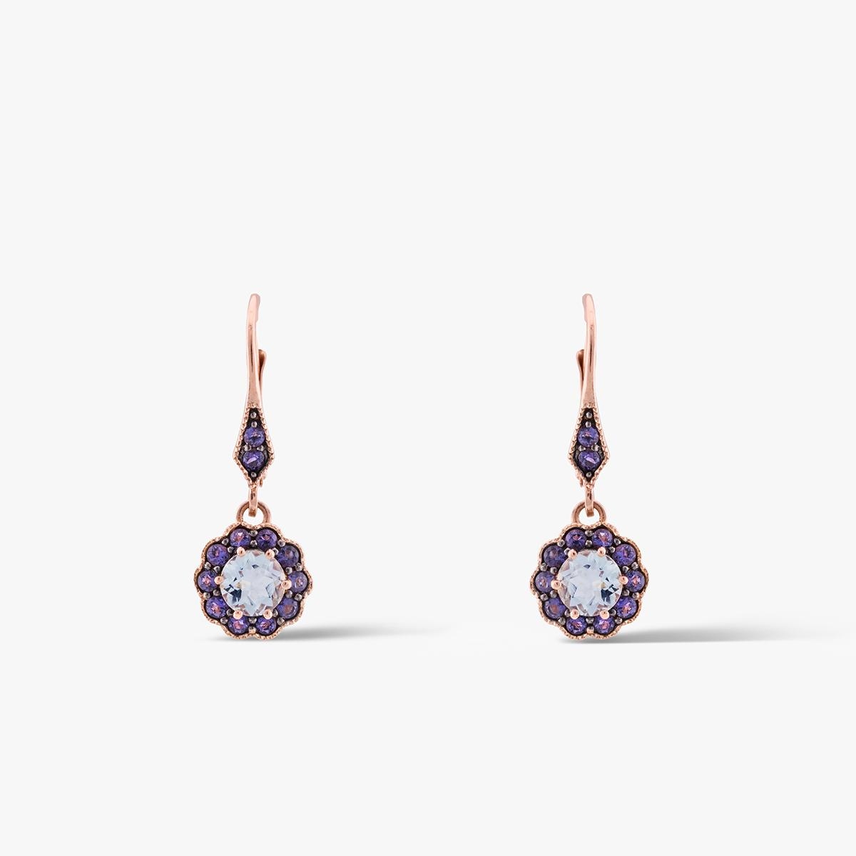 Kolczyki złote Szekspirowska