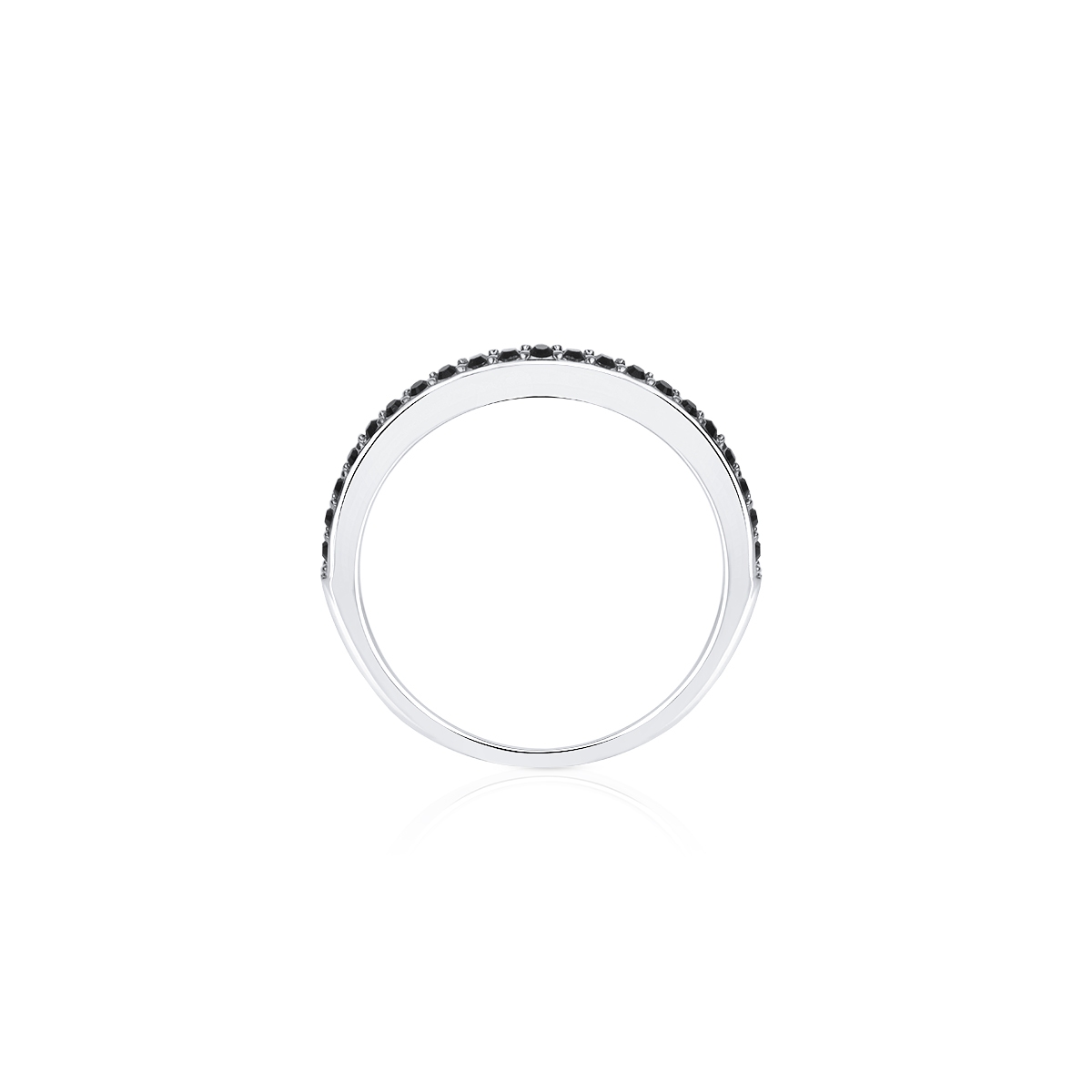 Pierścionek srebrny z Kryształami Swarovskiego