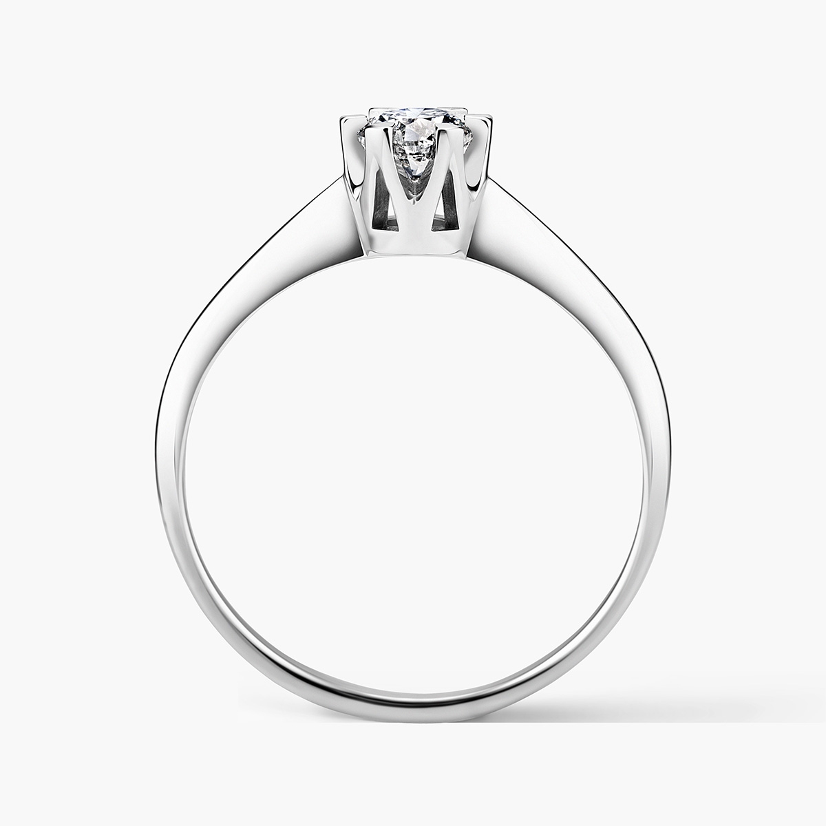 Pierścionek zaręczynowy złoty Jedyny