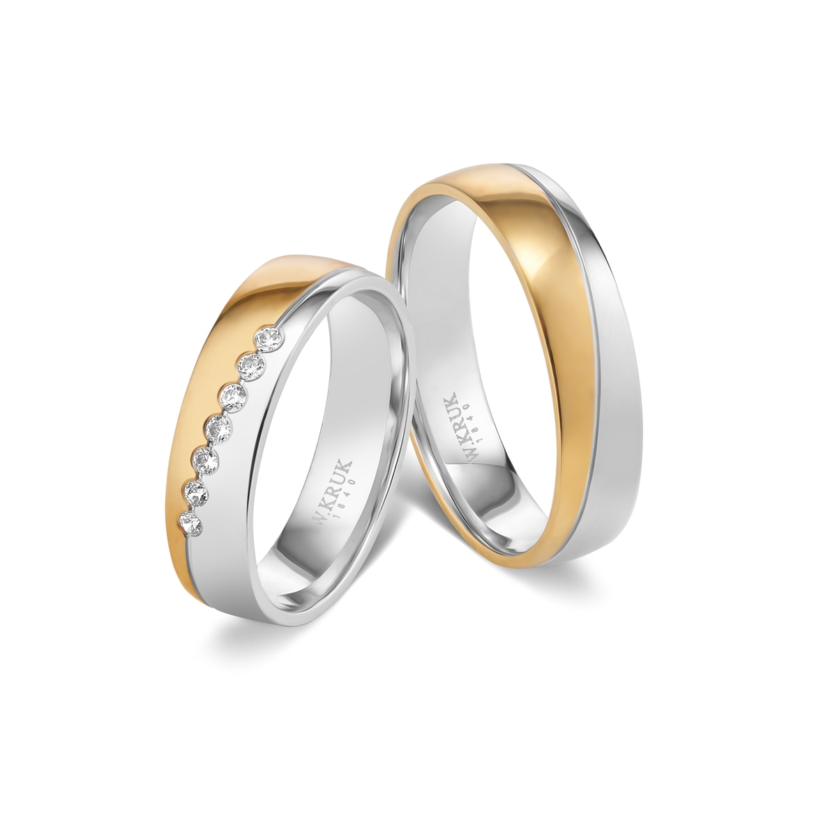 Obrączka złota GRAZIA męska