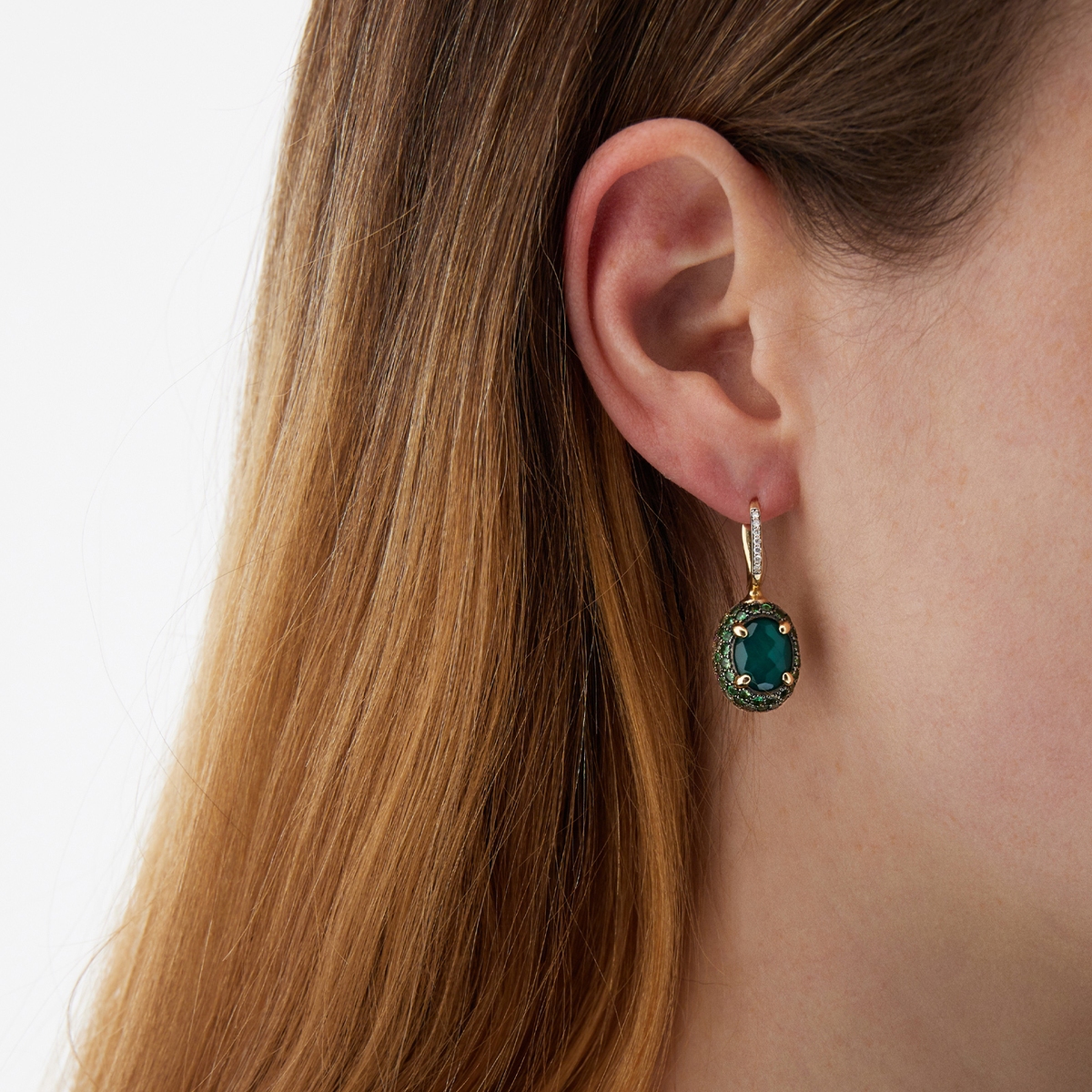 Kolczyki złote Nanis