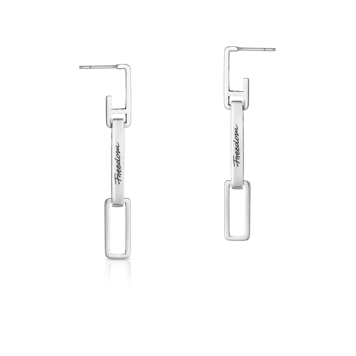 Kolczyki srebrne FREEDOM ELEMENTS