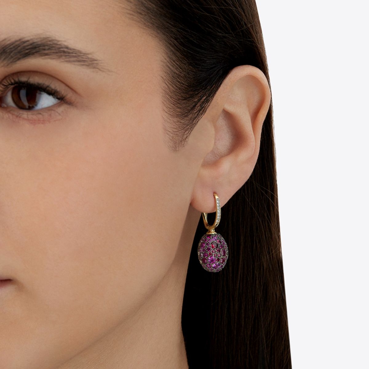 Kolczyki złote Nanis