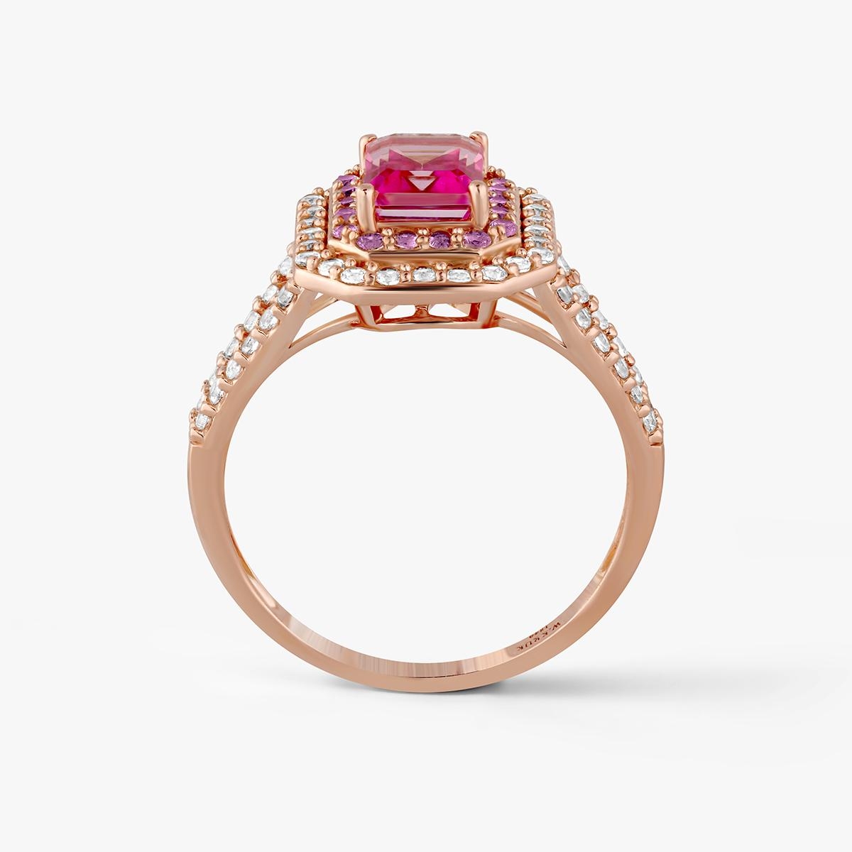 Pierścionek złoty Diva