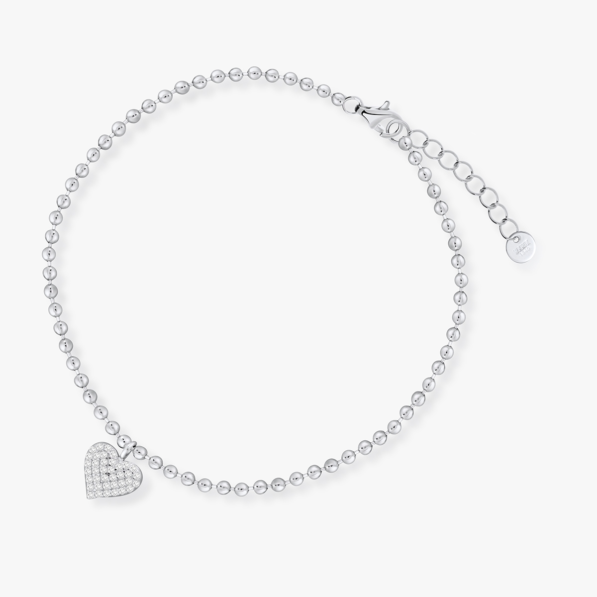 Bransoleta srebrna z cyrkoniami