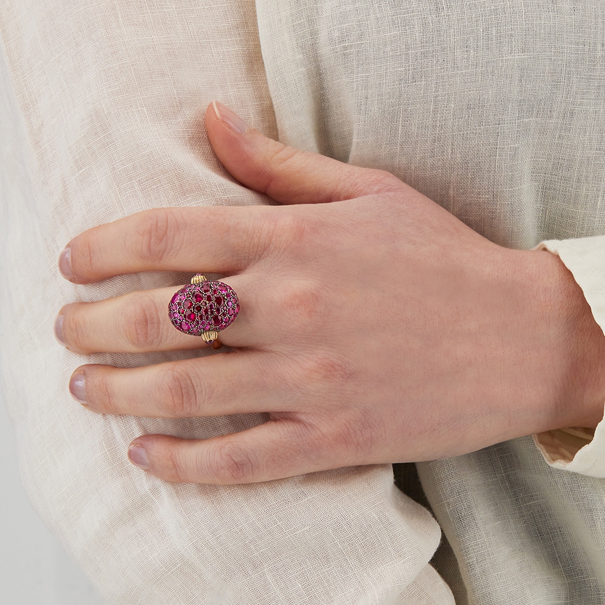 Pierścionek złoty NANIS