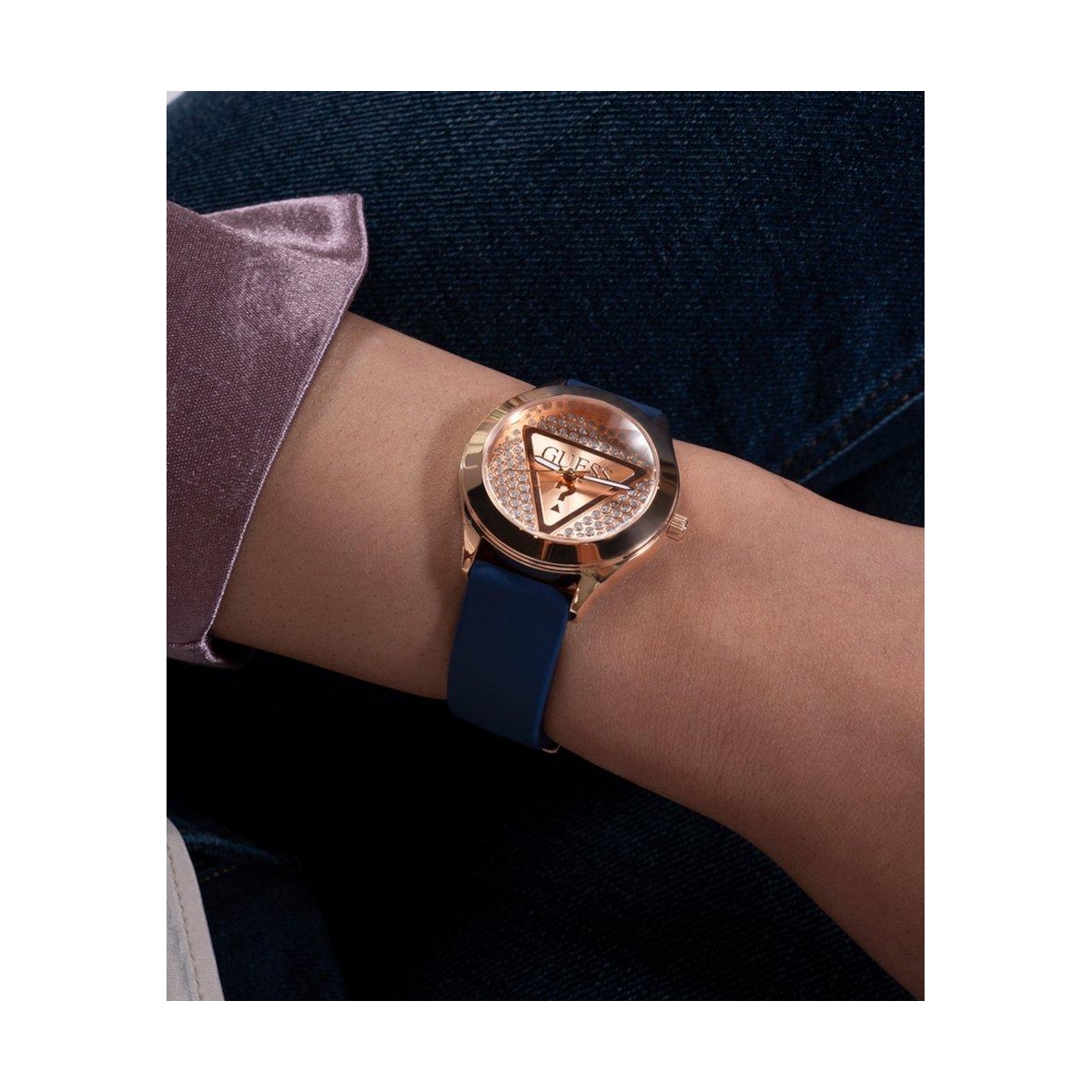 ZEGAREK GUESS GLITZ PLAQUE