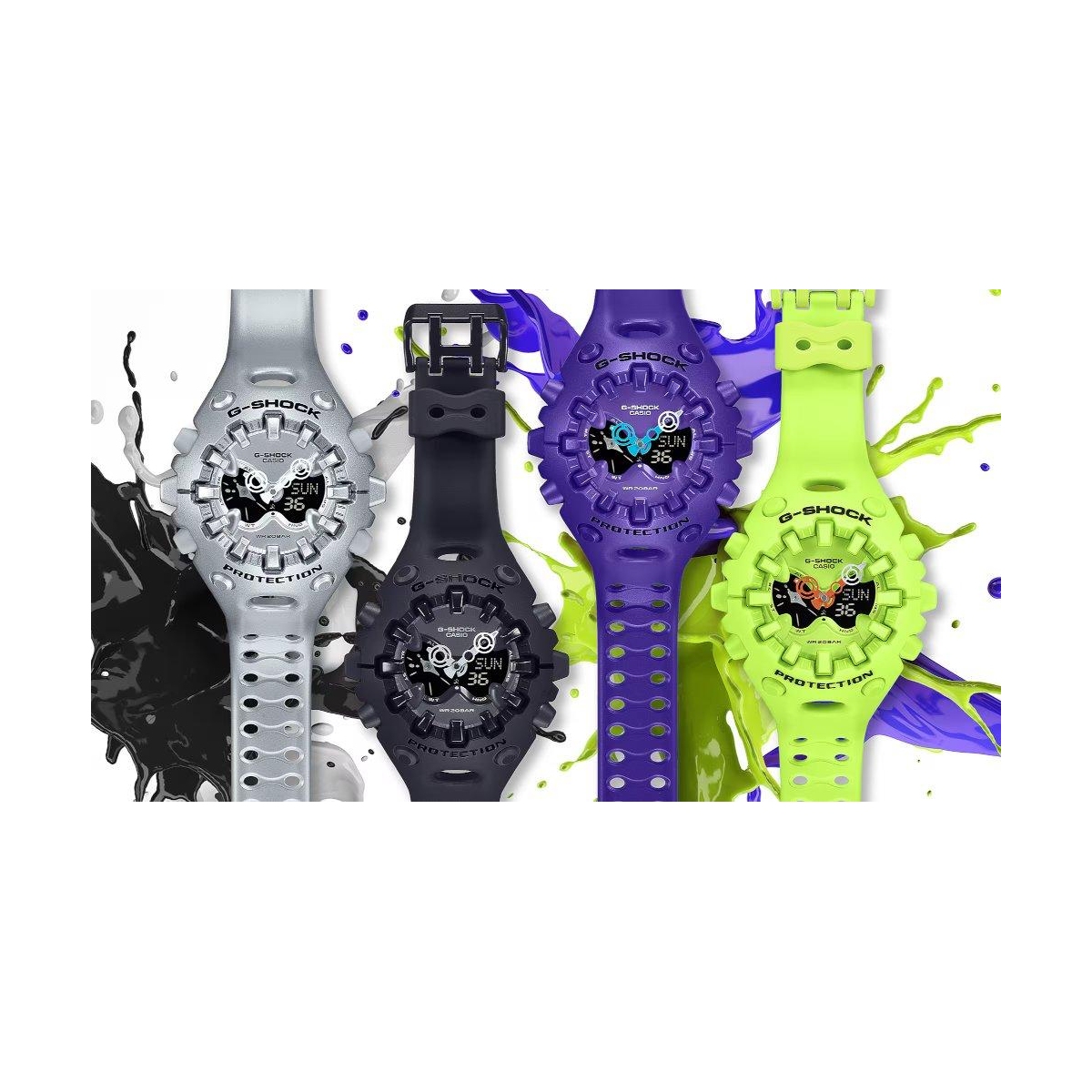 ZEGAREK G-SHOCK ANALOG-DIGITAL GA-V01 SERIES