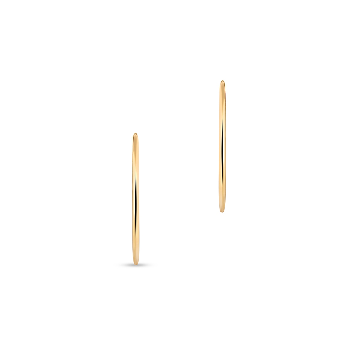 Kolczyki złote koła