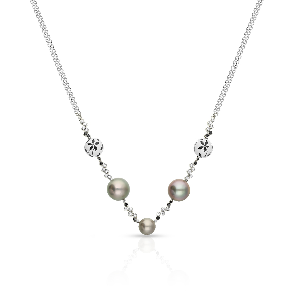 Naszyjnik białe złoto CARLO BARBERIS