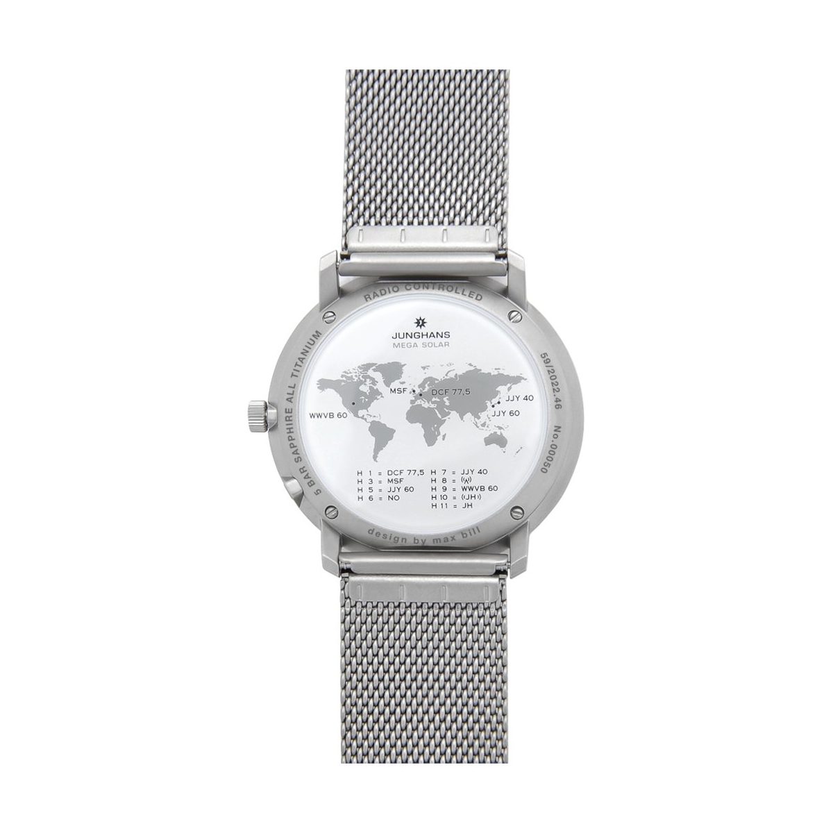 ZEGAREK JUNGHANS MAX BILL MEGA SOLAR