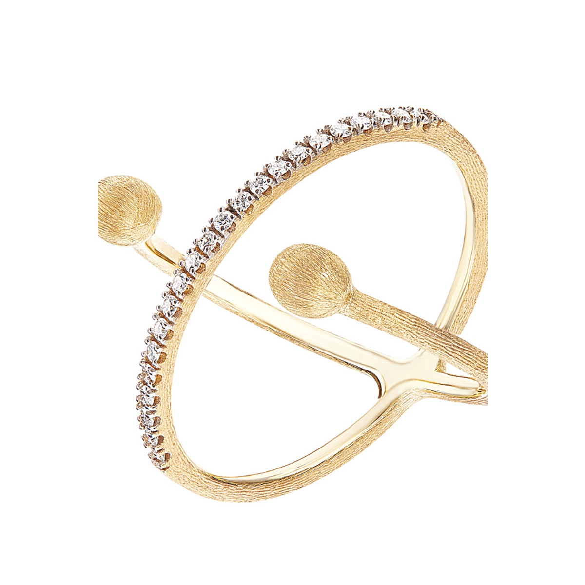 Pierścionek złoty NANIS