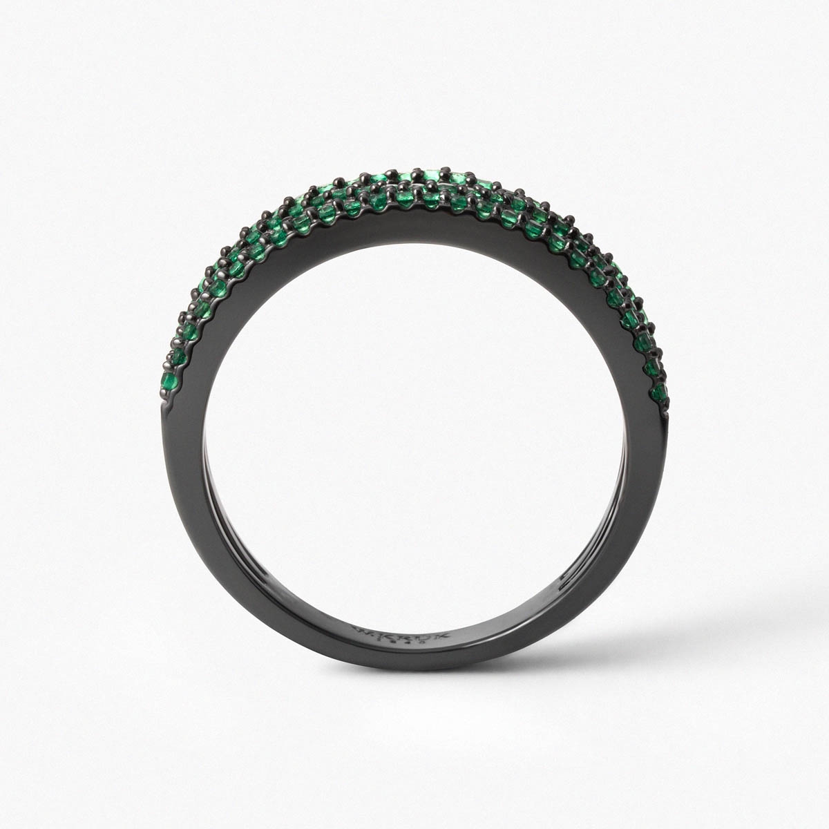 Pierścionek srebrny Meteory