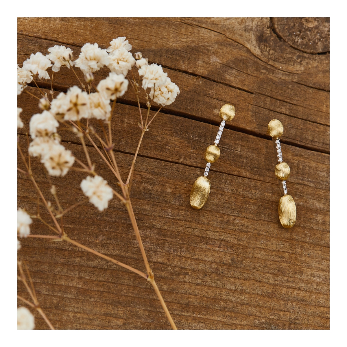 Kolczyki złote Nanis