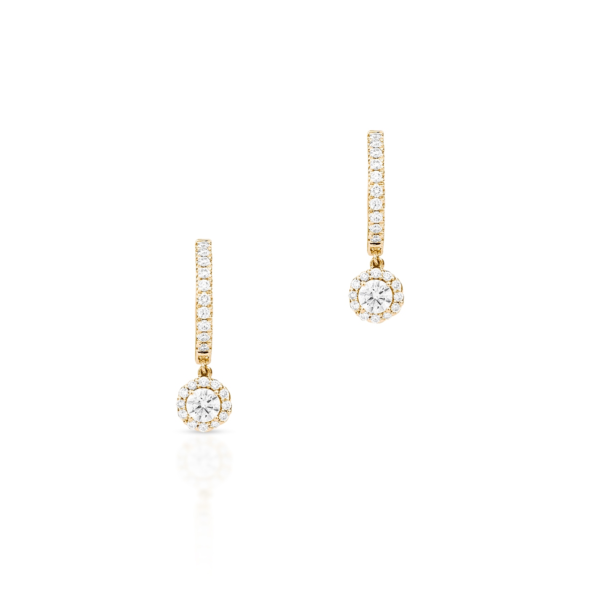 Kolczyki złote Recarlo