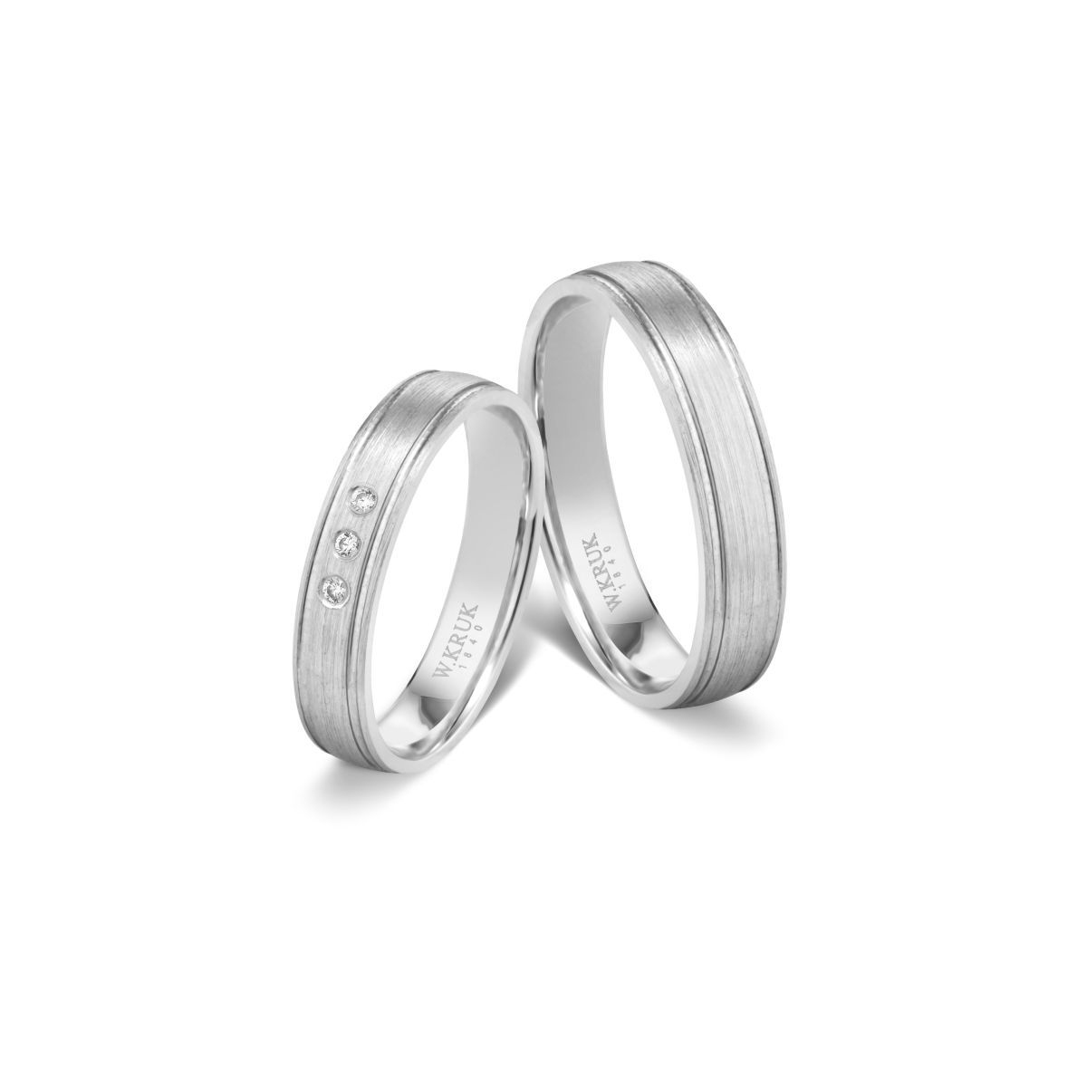 Obrączka złota ACRI damska