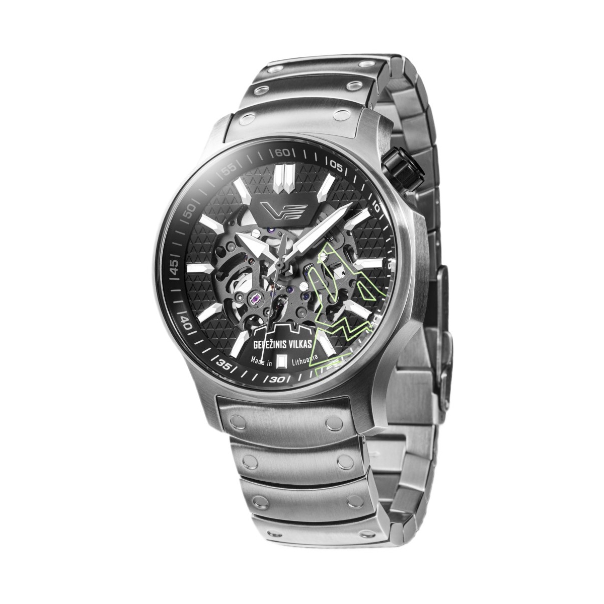 ZEGAREK VOSTOK EUROPE GELEŽINIS VILKAS "IRON WOLF" LIMITED EDITION