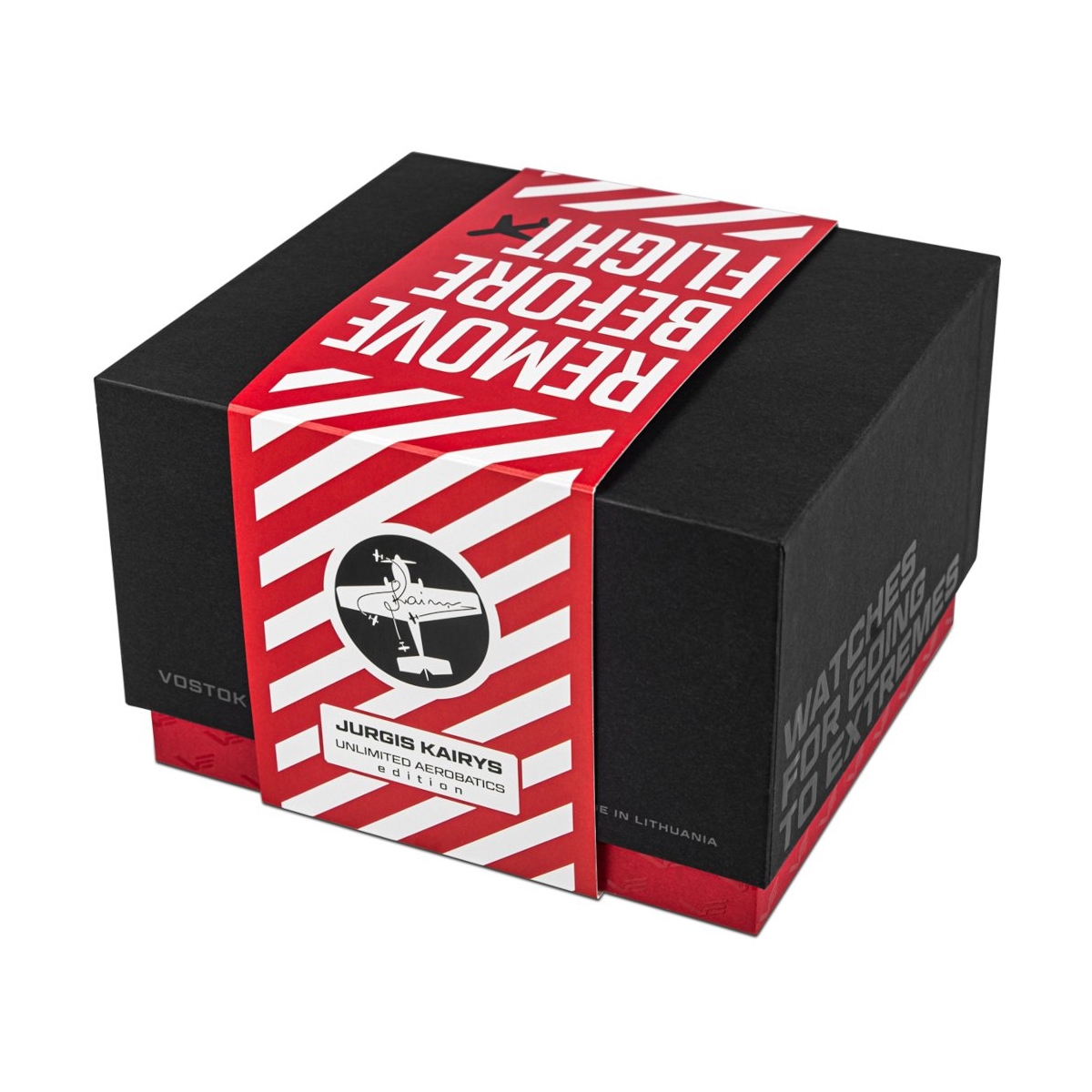 ZEGAREK VOSTOK EUROPE EXPEDITION JURGIS KAIRYS UNLIMITED AEROBATICS EDITION