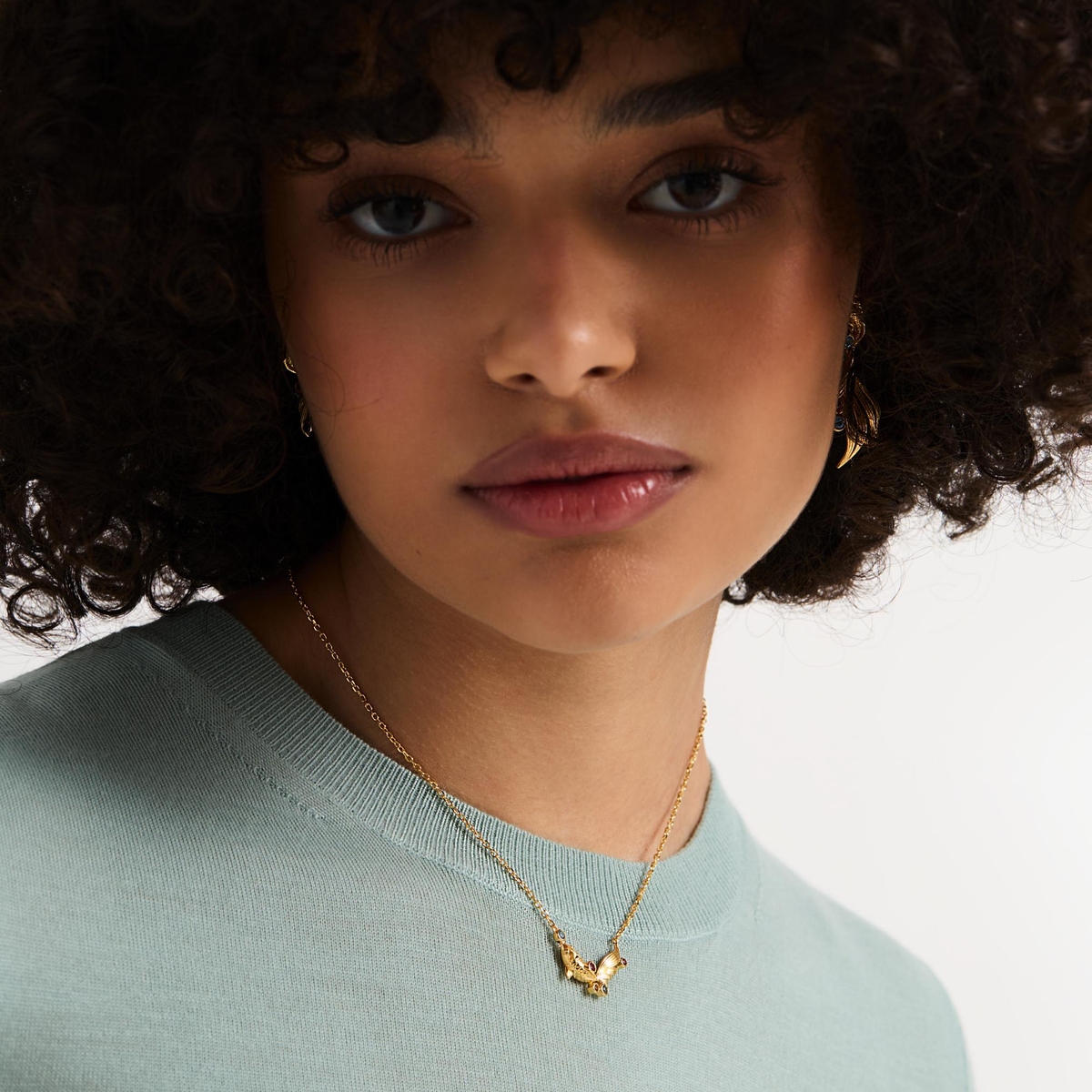 Naszyjnik srebrny KOI