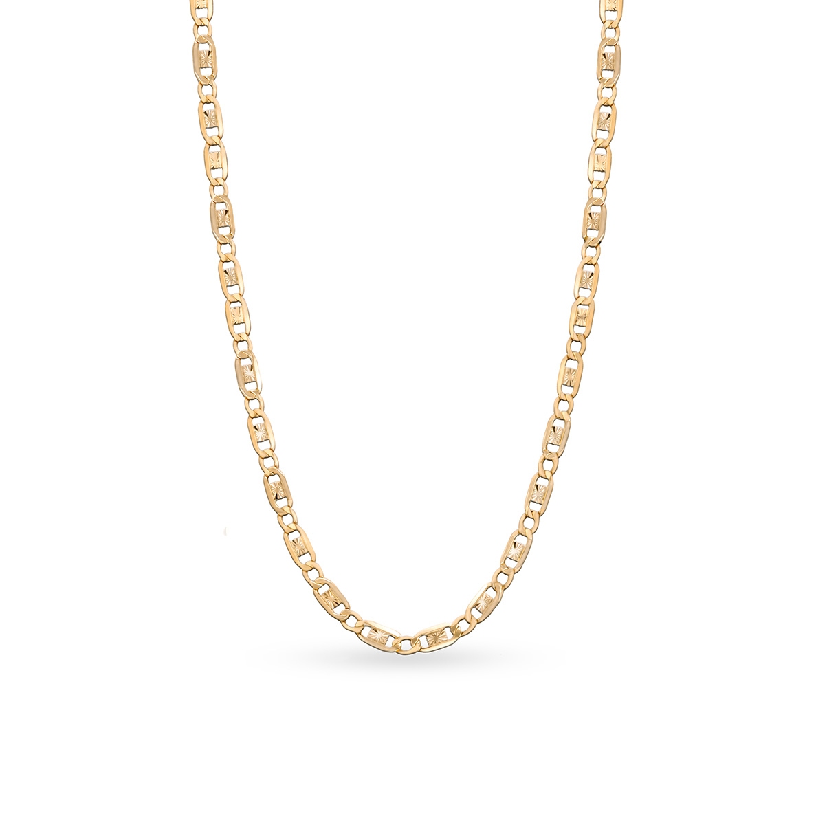 Łańcuszek złoty figaro