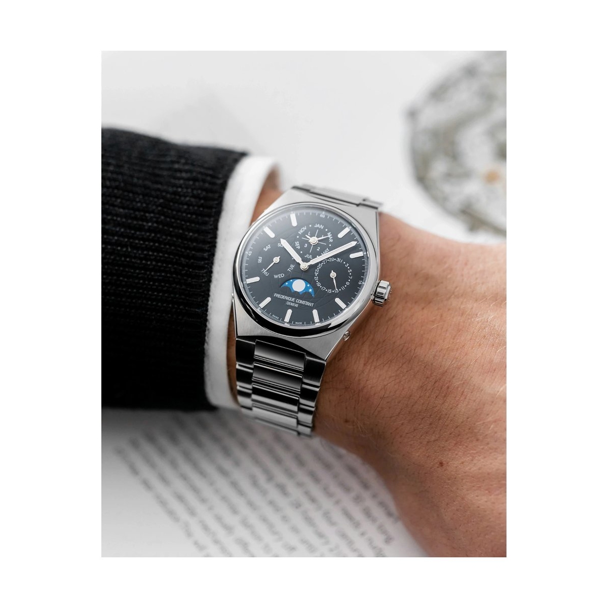 ZEGAREK FREDERIQUE CONSTANT HIGHLIFE PERPETUAL CALENDAR