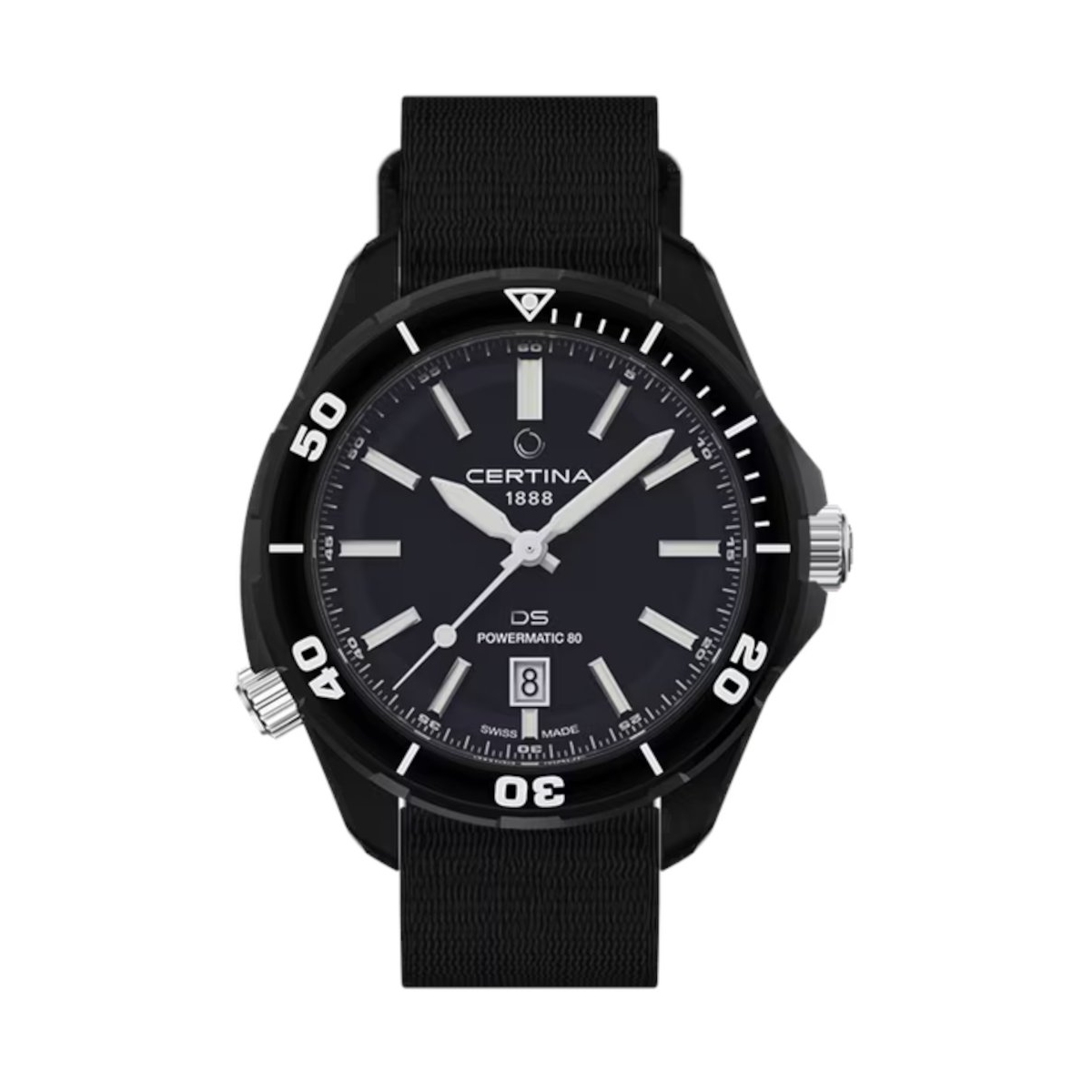 ZEGAREK CERTINA DS+ Kit Black Edition