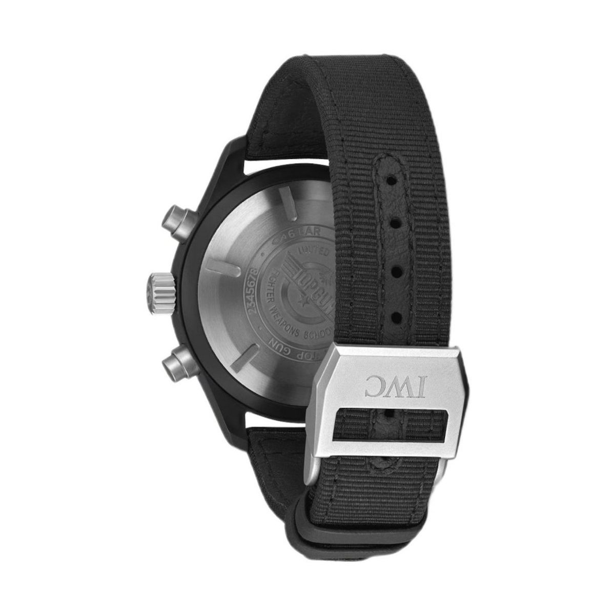 ZEGAREK IWC SCHAFFHAUSEN PILOT'S AUTOMATIC CHRONOGRAPH TOP GUN