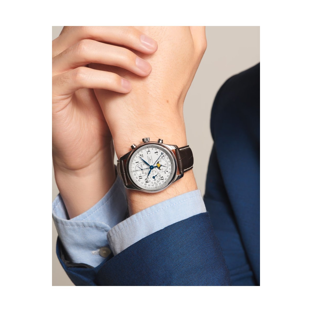 LONGINES MASTER COLLECTION CHRONO MOONPHASE