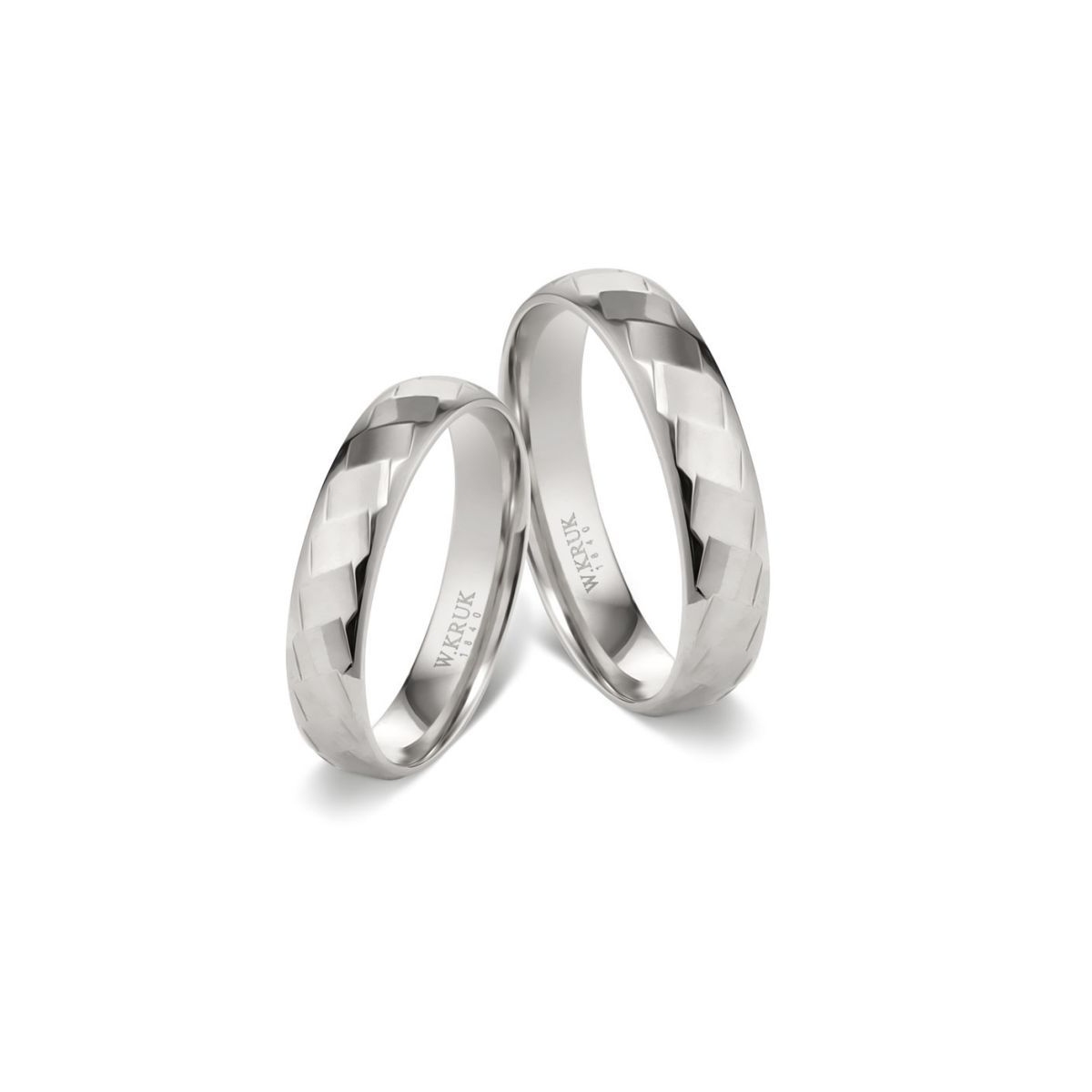 Obrączka złota SHINY męska