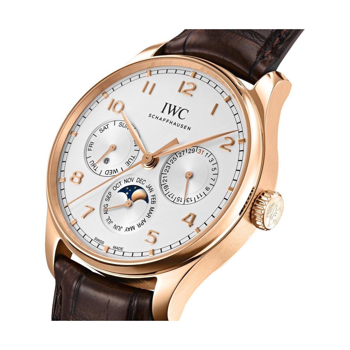 ZEGAREK IWC SCHAFFHAUSEN PORTUGIESER PERPETUAL CALENDAR 42