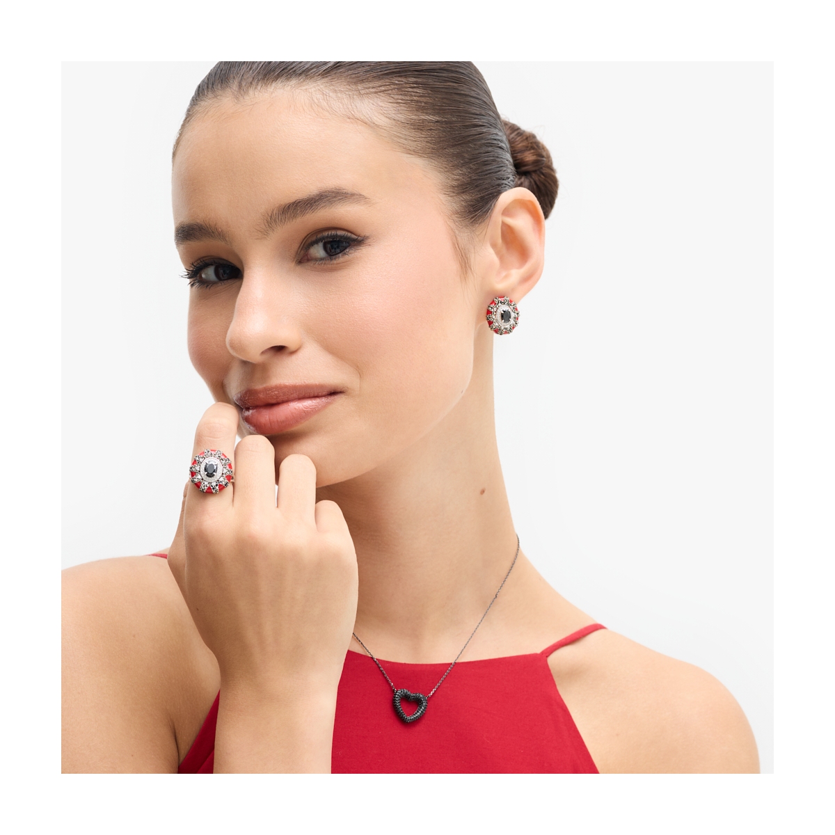 Naszyjnik srebrny Meteory