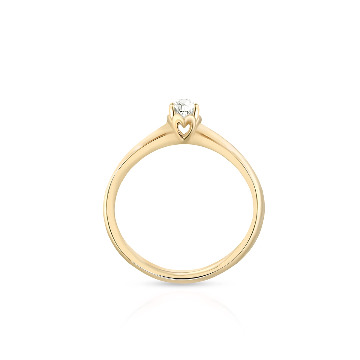 Pierścionek złoty RECARLO